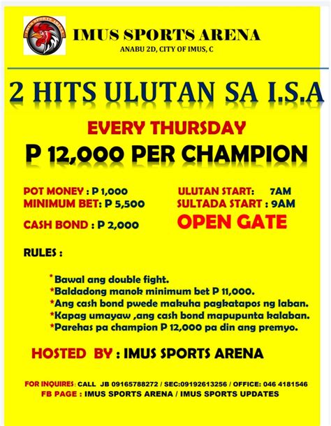 Sa mga nagtatanong po ng schedule ng .